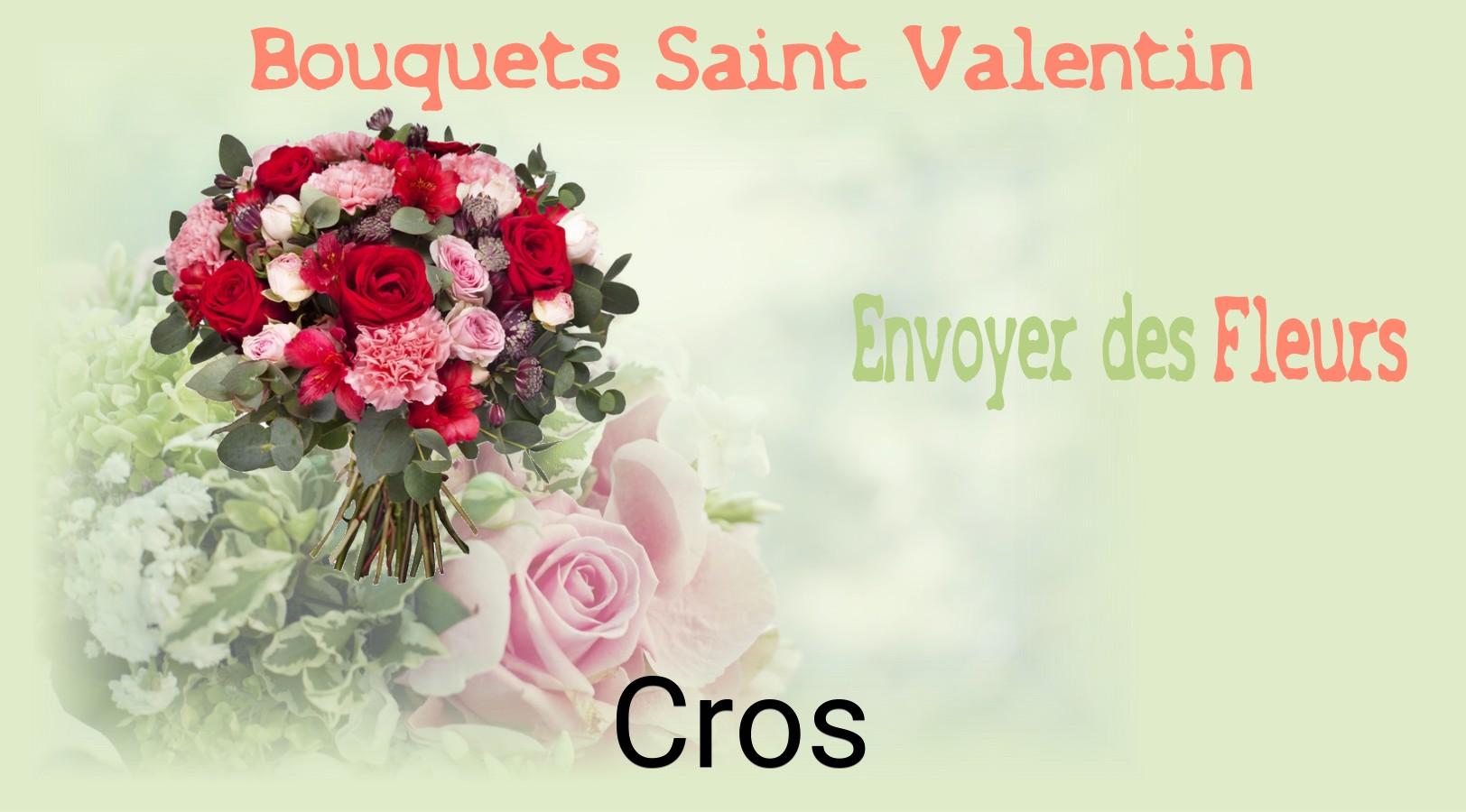 Roses de Saint-Valentin livrées à Cros